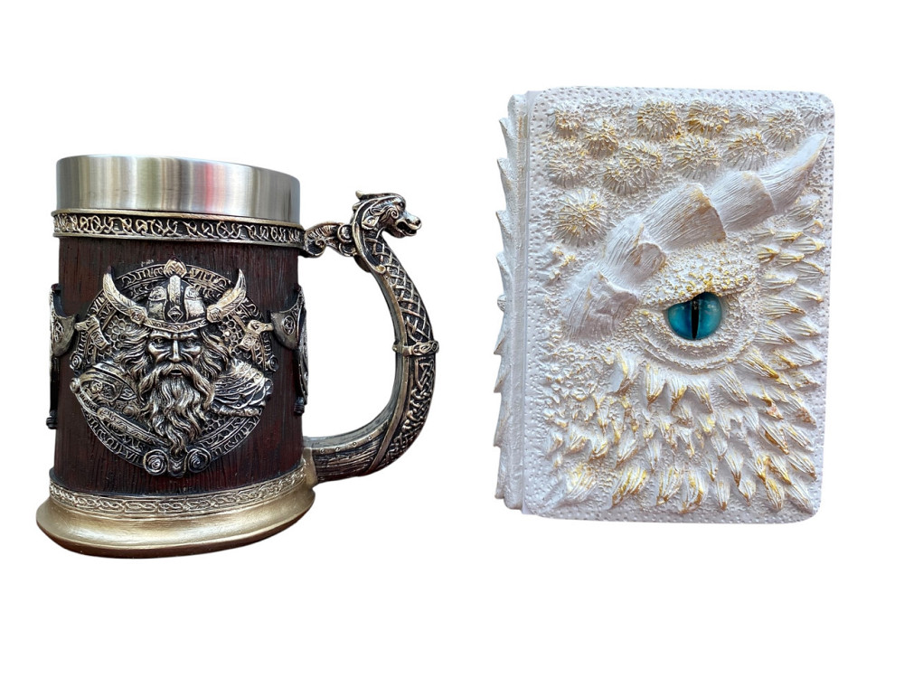 Подарочный набор Кухоль 3 Берсерк-Викикинг и Блокнот 3 «Око Ледяного Хранителя» Київ - зображення 3