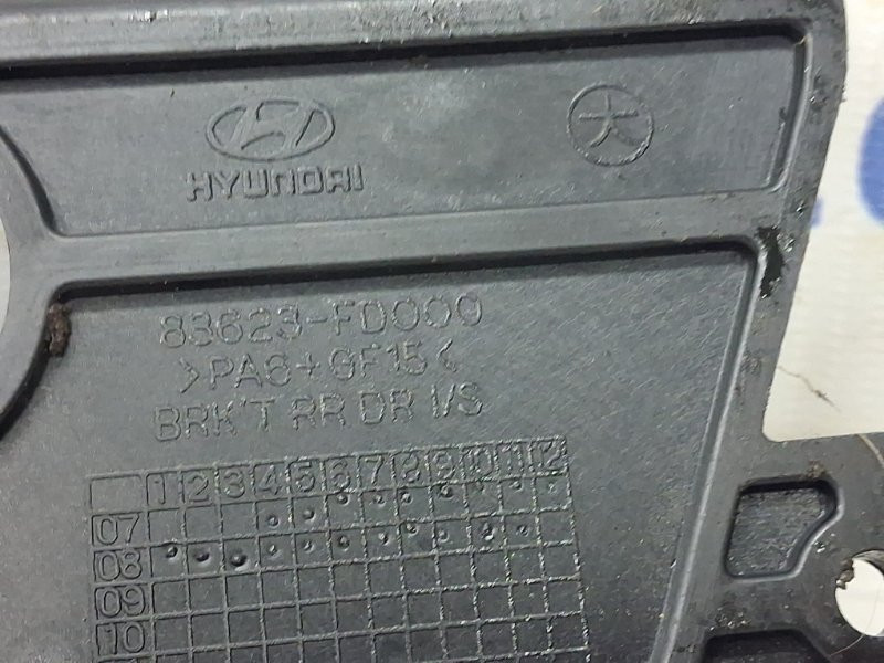 Ручка двери внутреняя задняя правая Hyundai I30 FD 1.6 БЕНЗИН G4FC 2007 (б/у) Київ - зображення 3