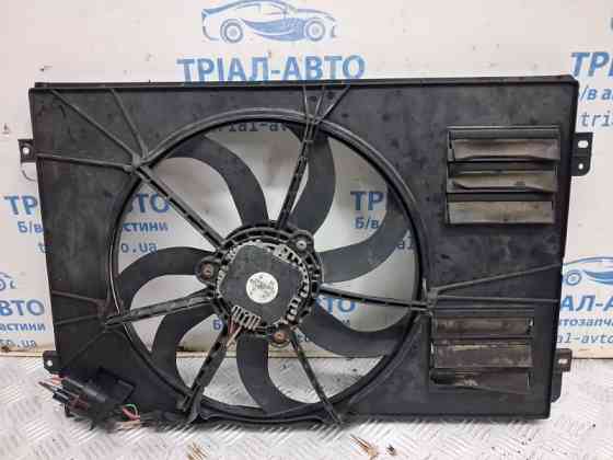 Диффузор с вентилятором радиатора Volkswagen Caddy 2003-2015 1K0121205AC (Арт. 87511) Киев