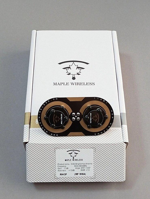 Антенна 5,8 ГГц 10W 11 dBi RHCP FPV «Кленовый лист» c круговой поляризацией, SMA разъем Дніпро - зображення 3