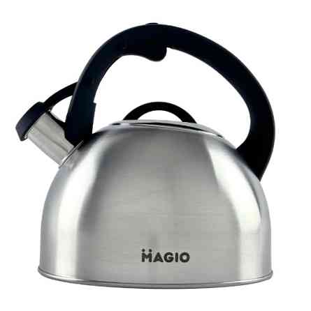 Чайник зі свистком Magio MG-1192 2.5 л сріблястий Киев
