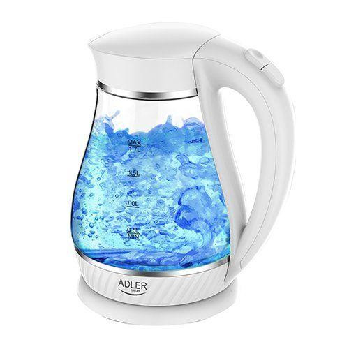 Чайник електричний 1.7 л Adler AD-1274-white Киев - изображение 1