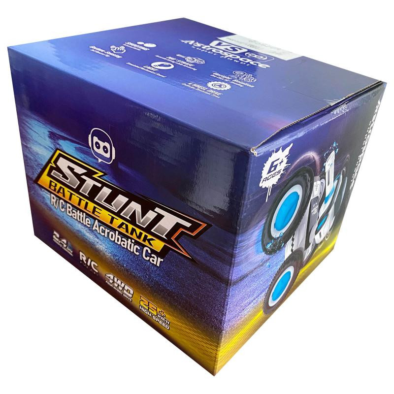 Машинка на радиоуправлении SHT 1509B Cartoon Tank 2.4G Херсон - зображення 4