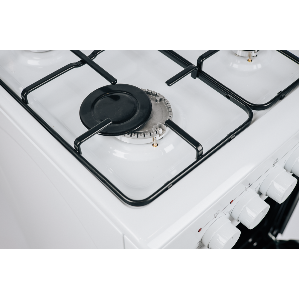 Плита кухонная газоэлектрическая Grunhelm FM5611W (комбинированная) газовая плита + электрическая ду Київ - зображення 10
