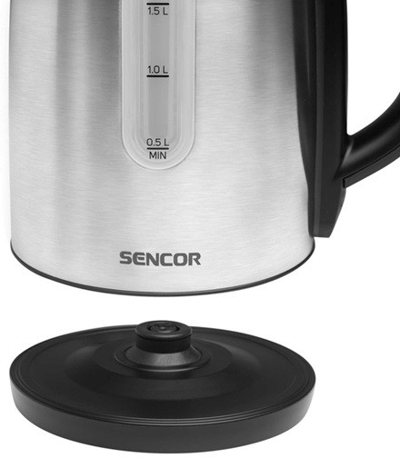 Электрочайник Sencor SWK 1720BK 1.7 л серебристый Київ - зображення 7