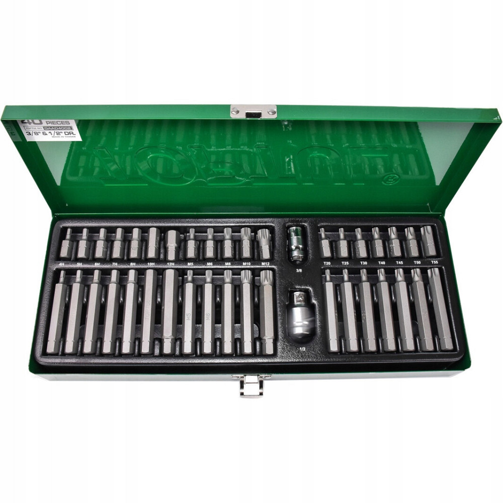 Набор бит TOPTUL 10мм HEX,TORX,SPLINE 40ед. GAAD4002 Харьков - изображение 5