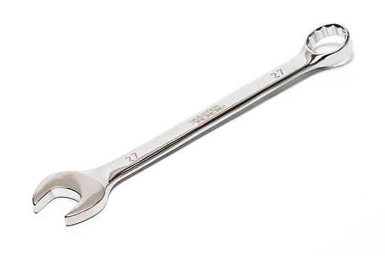 Ключ комбинированный MASTERTOOL 27 мм 31CrV3 DIN 3113 SS 71-1027 Харків