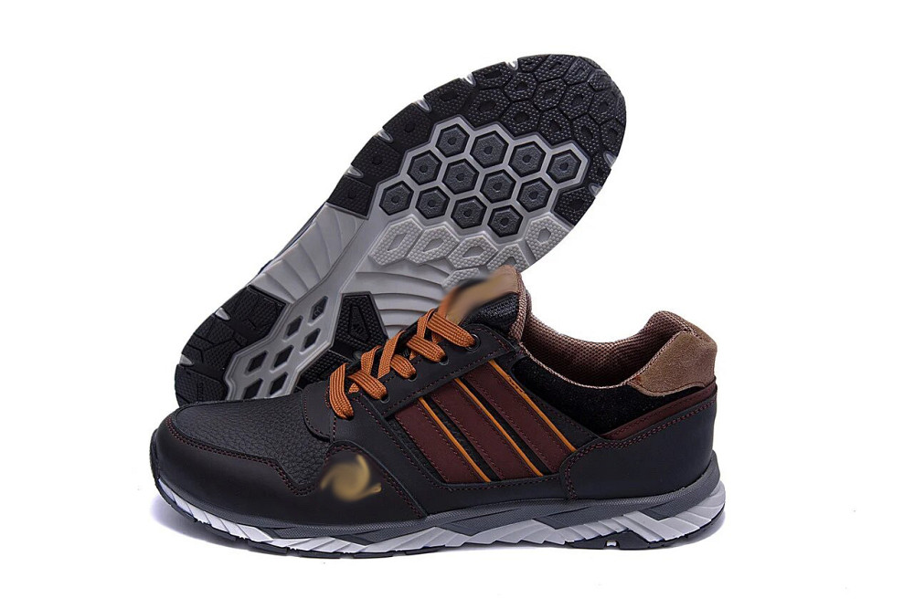 Мужские кожаные кроссовки  Tech Flex Brown Київ - зображення 11