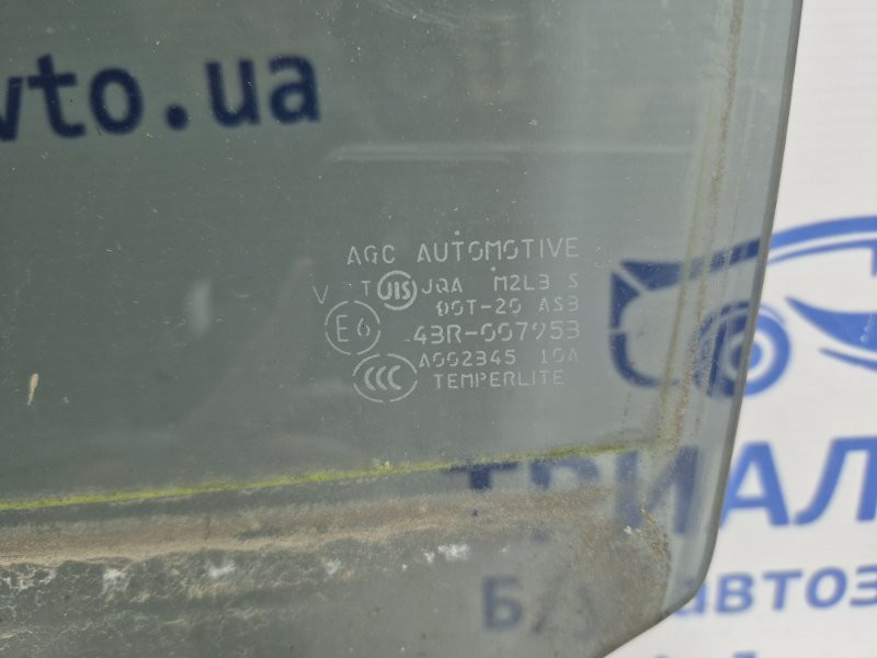 Стекло двери заднее левое Mitsubishi Outlander 2012-2021 5736A537 (Арт. 50172) Київ - зображення 3