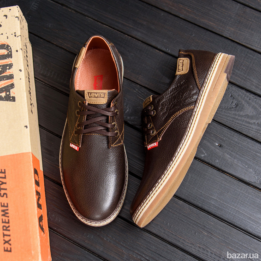 Мужские кожаные туфли Stage1 Chocolate Киев - изображение 10