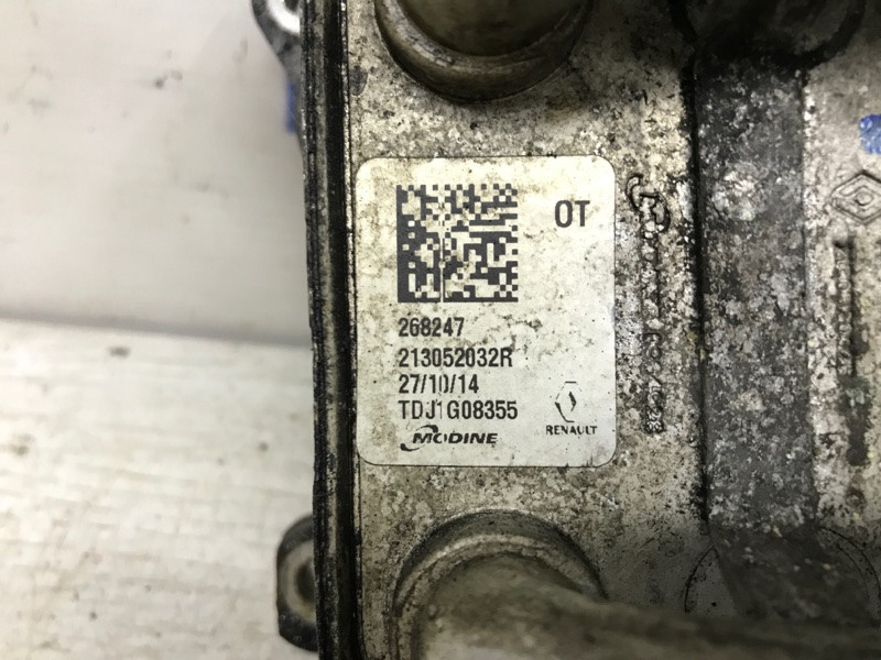 Радиатор масляный ДВС (теплообменник) Nissan Qashqai J11 1.2 БЕНЗИН HRA2DDT 2013 (б/у) Київ - зображення 3