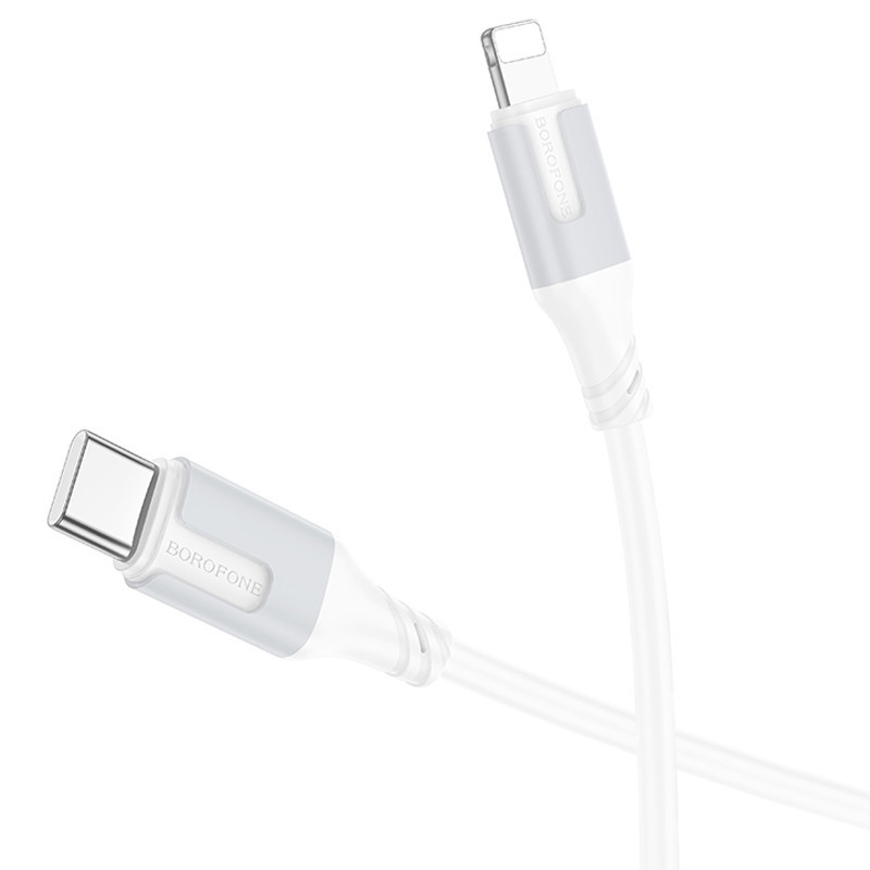 Дата кабель Borofone BX101 Creator 27W Type-C to Lightning (1m) Херсон - зображення 3