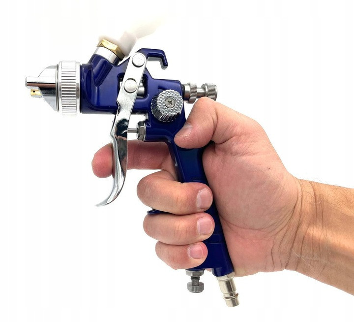 Краскопульт для покраски авто HVLP 1,4мм, верх. п/б 600мл AUARITA H-827B-1.4 Харків - зображення 3