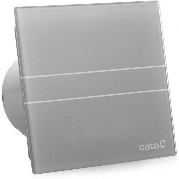 Вытяжной вентилятор CATA E-100 GST TIMER SILVER (00900500) для ванной комнаты Київ - зображення 1