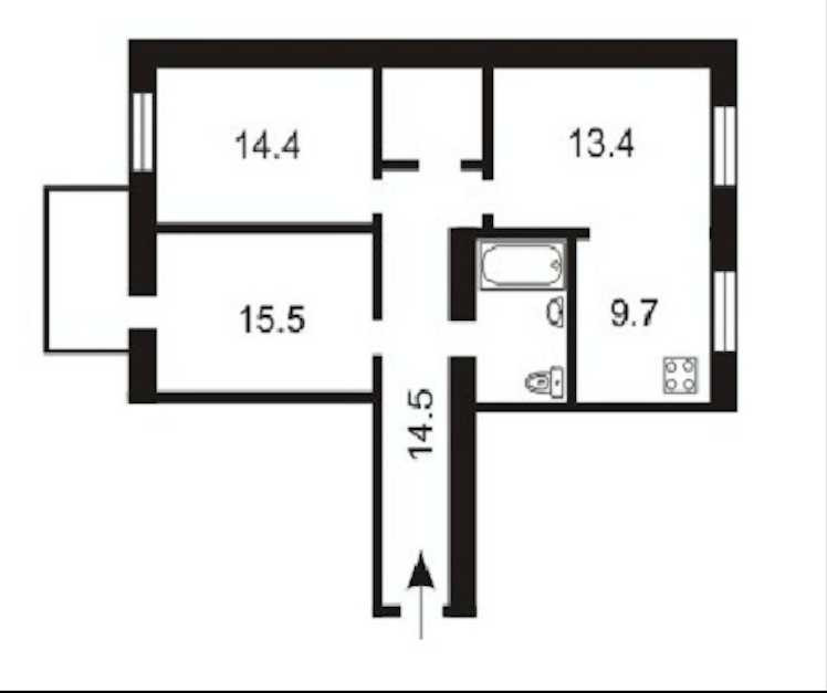 продажа 3-к квартира Киев, Печерский, 141000 $ Київ - зображення 2