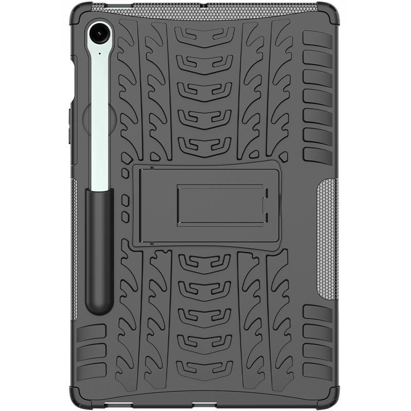 TPU+PC чехол Protector Stand для Samsung Galaxy Tab S9 / S9 FE / S10 FE (Pen slot) Херсон - зображення 1