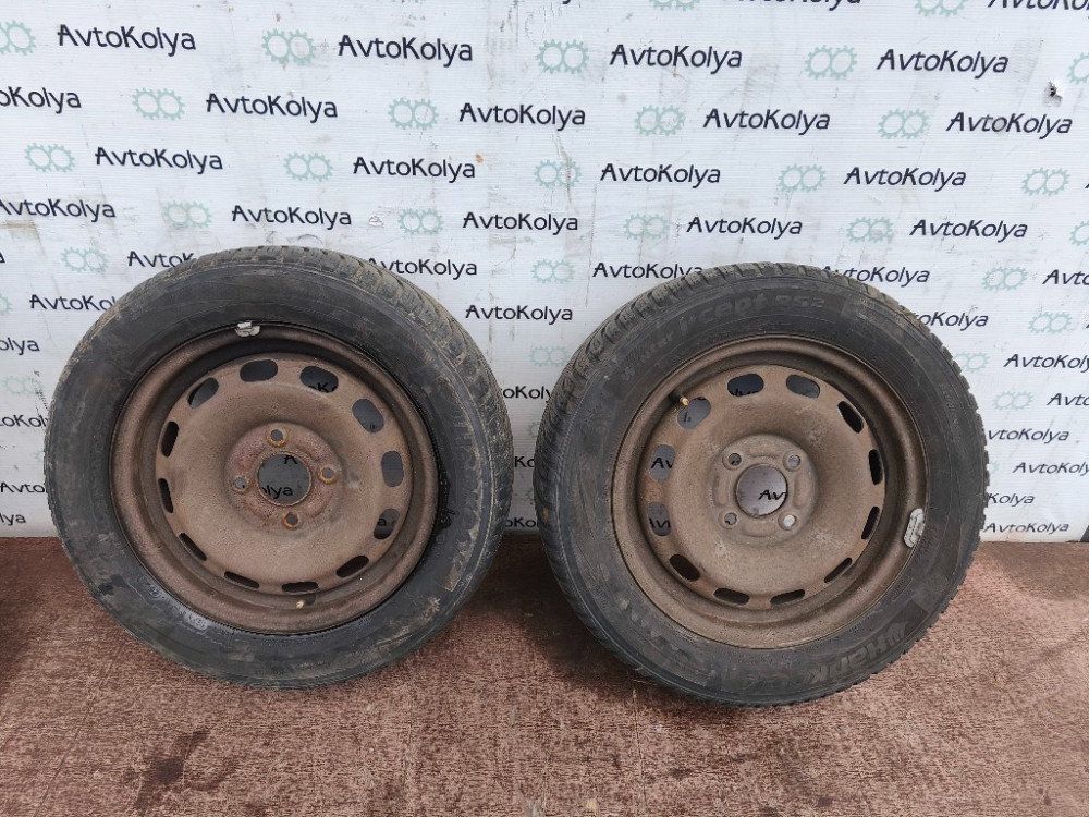 Диск с зимней шиной 185/65 R14 Hankook Winter Icept RS2 Ford Fusion 2002-2012 Ковель - зображення 1