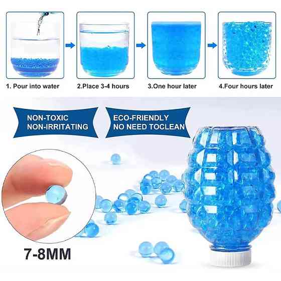 Автомат на гидрогелевых шариках (орбизах) Gel Energy Graffiti Херсон