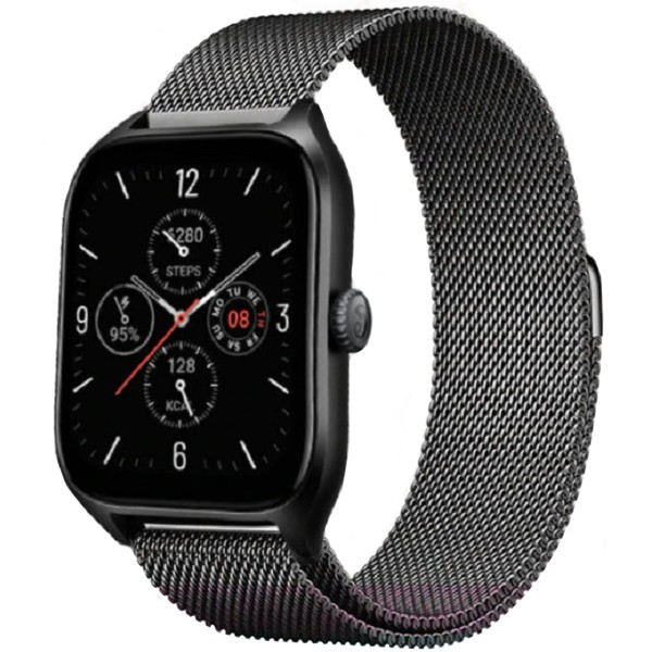 DM Ремінець Міланська петля для Apple Watch 38/40/41 mm Gun (Код товару:29683) Харків - зображення 1
