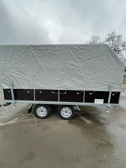 причеп від заводу 300х150 оцинковка бакеліт Запоріжжя - зображення 5