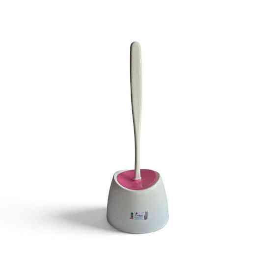 Туалетная щетка с подставкой Zambak Plastik Inci ZP220 Київ