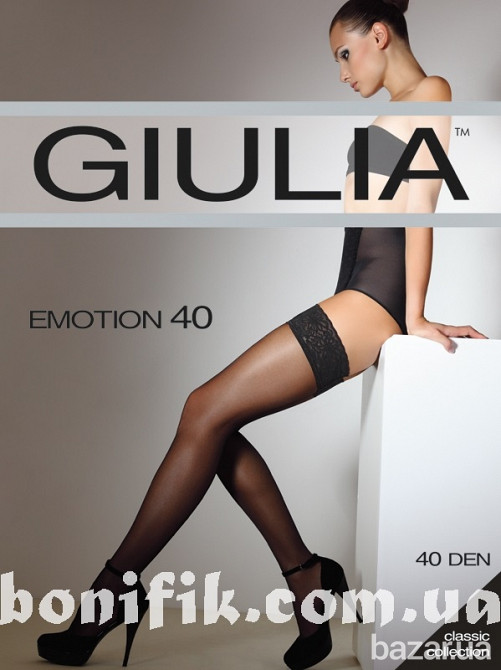 Женские чулки EMOTION 40 DEN TM "Giulia" Кривой Рог - изображение 1