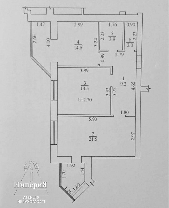 Новострой.Укомплектованная 2-Х с кап.ремонтом.Первое заселение. Белая Церковь - изображение 12