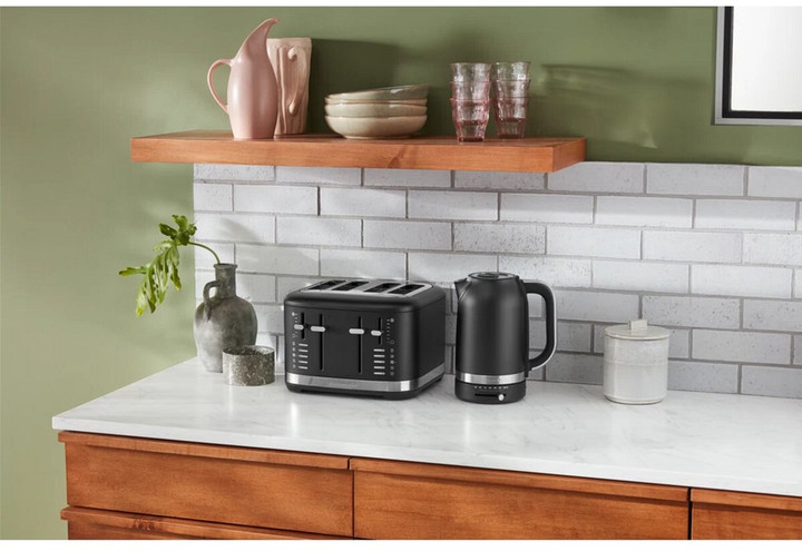 Тостер KitchenAid 5KMT4109EBM 1640 Вт черный Киев - изображение 3
