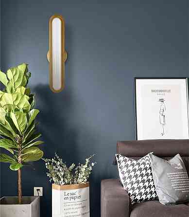 Бра настінна LED WC15-gd-k Золото 44х9х10 см. Киев