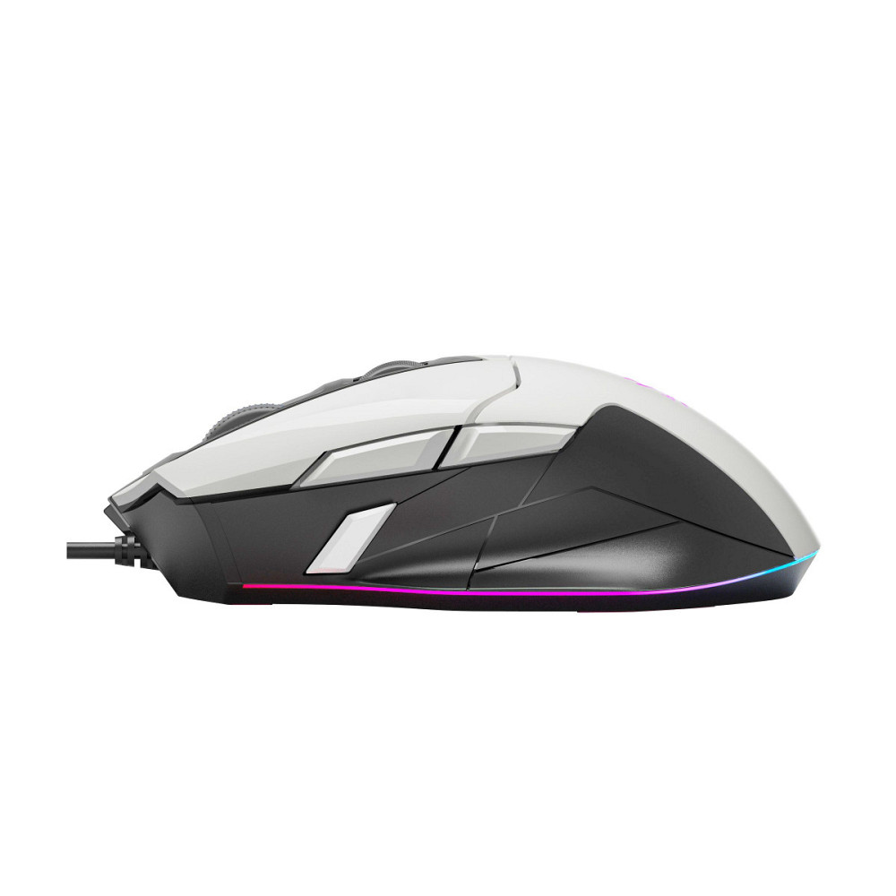 Мышь компьютерная проводная Bloody W70 Max Panda White белая с черным Киев - изображение 5