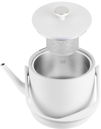 Электрочайник Catler BM500Charlotta 0.6 л белый Киев - изображение 5