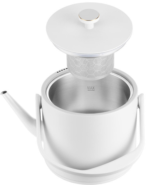 Электрочайник Catler BM500Charlotta 0.6 л белый Київ - зображення 5