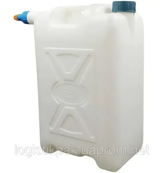 Канистра пластиковая белая|20литров Харків - зображення 2