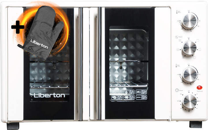 Електродуховка Liberton LEO-500 1700 Вт white Київ - зображення 1