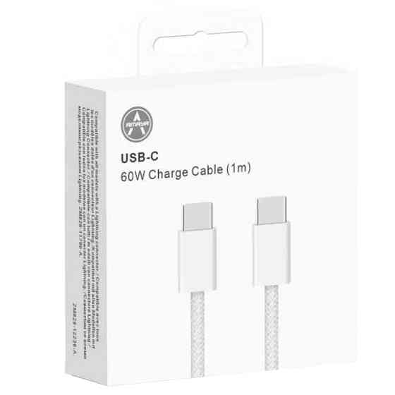Уценка Дата кабель Amaya AD60CC Type-C to Type-C 60W (1m) Херсон