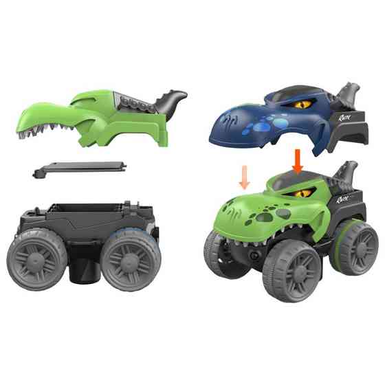 Интерактивный трек с инерционной машинкой SHT 5510-8 Dino Trak (46pcs/1CAR) Херсон