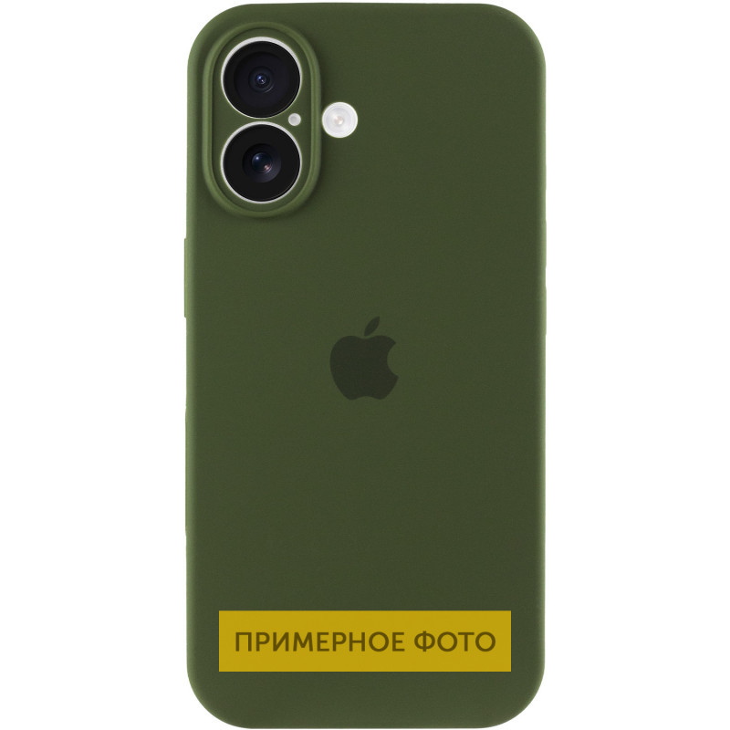 Чехол Silicone Case Full Camera Protective (AA) для Apple iPhone 16 Plus (6.7") Херсон - изображение 2