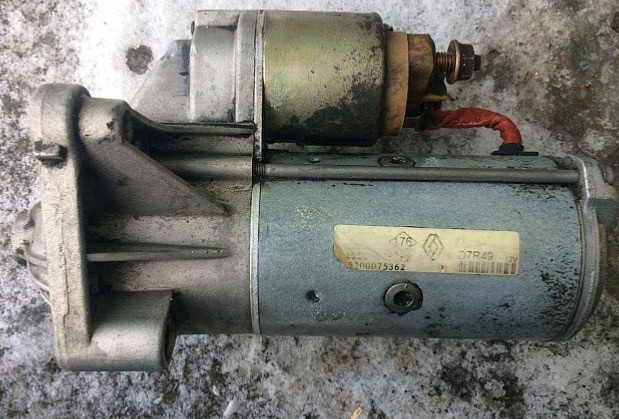 Б/у стартер Renault 1.9dci 8200075362 VALEO D7R49, Laguna, Trafic Кропивницький - зображення 1