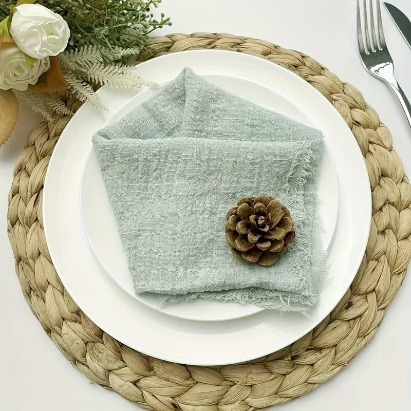 Салфетки сервировочные Leeseph 32*32см мятные 6шт Одеса - зображення 5