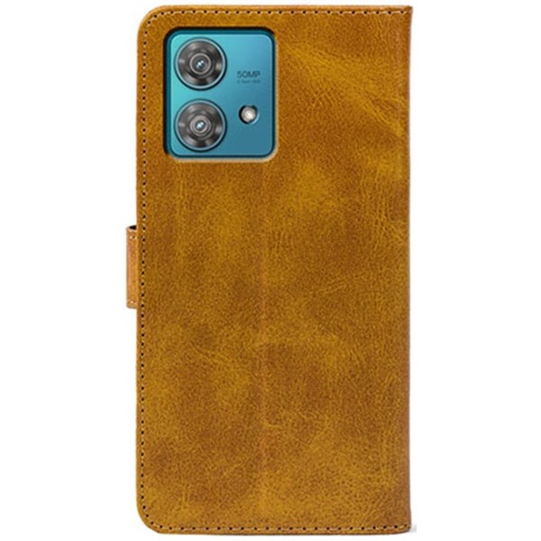 Чохол-книжка Crazy Horse Clasic для Motorola Edge 40 Neo Camel (Front) (Код товару:37346) Харьков - изображение 2