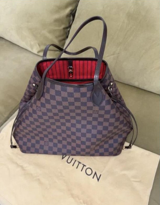 сумка луи витон женская шопер чорна КМ15 Louis Vuitton Луцьк - зображення 3