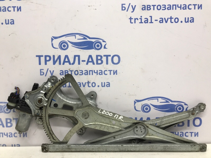 Стеклоподъемник передний правый Mitsubishi L200 KB 2.5 ДИЗЕЛЬ 4D56U 2006 (б/у) Киев - изображение 2
