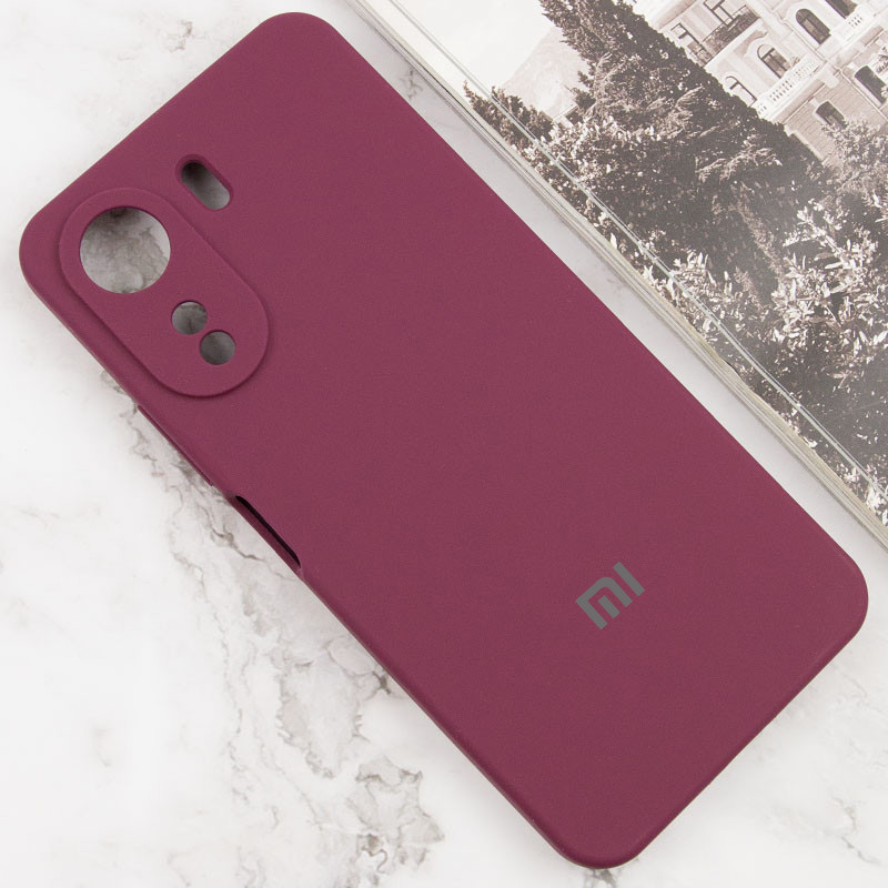 Чехол Silicone Cover Lakshmi Full Camera (AAA) with Logo для Xiaomi Redmi 13C / Poco C65 Херсон - зображення 8