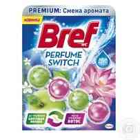 Туалетные блоки для унитаза Bref Изменение аромата Яблоко-Лотос 50г Киев