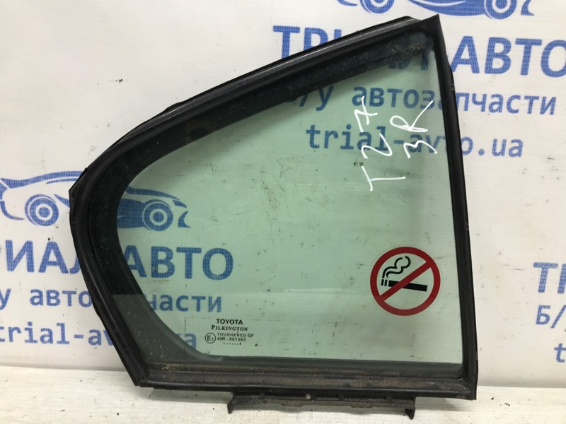 Стекло двери задней правой (форточка) Toyota Avensis T27 2.0 DIESEL 2009 (б/у) Київ - зображення 1