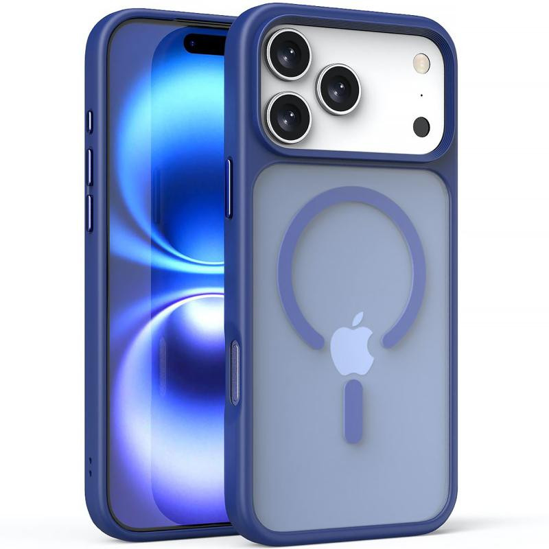 TPU+PC чехол Metal Buttons with MagSafe для Apple iPhone 17 Pro Max (6.9") Херсон - зображення 1