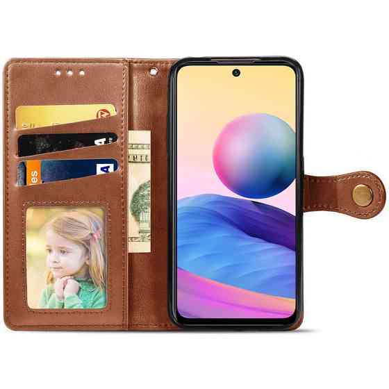Кожаный чехол-книжка GETMAN Gallant (PU) для Xiaomi Redmi 10C Херсон