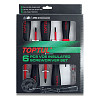 Набор отверток диэлектрических до 1000В TOPTUL 6ед. GAAE0612 Харків