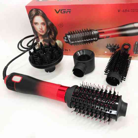 Фен-щітка стайлер VGR V-484 4 в 1 Харків