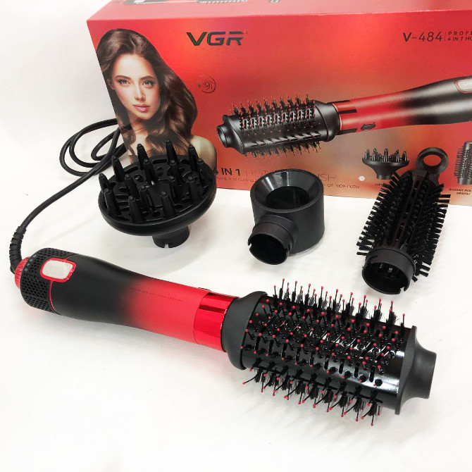 Фен-щітка стайлер VGR V-484 4 в 1 Харьков - изображение 5